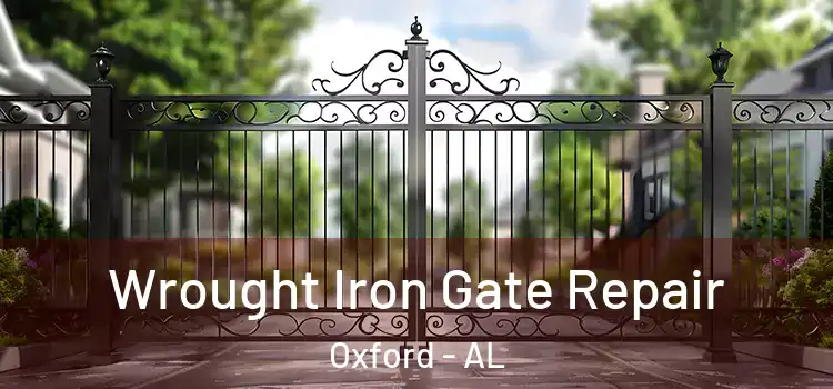  Wrought Iron Gate Repair Oxford - AL